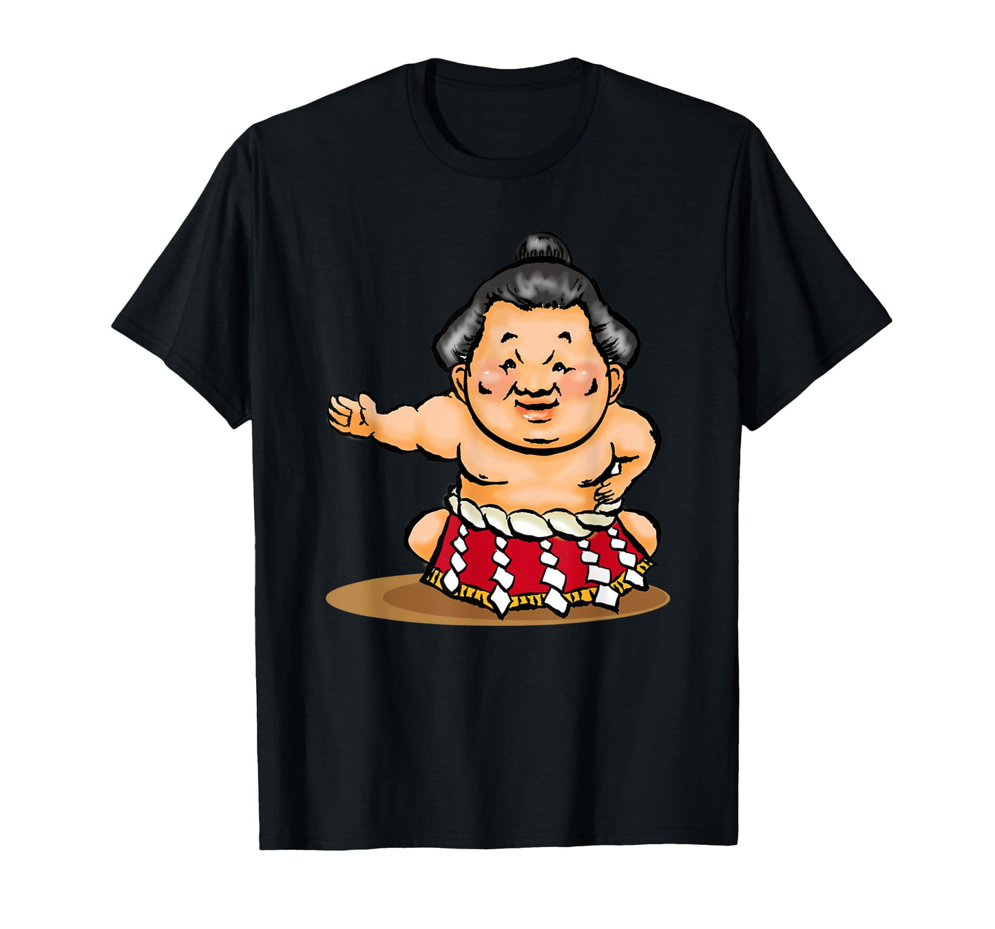 UGLY CUTE SUMO WRESTLER Shirt Zen Japan Culture Kawaii Anime T-Shirt