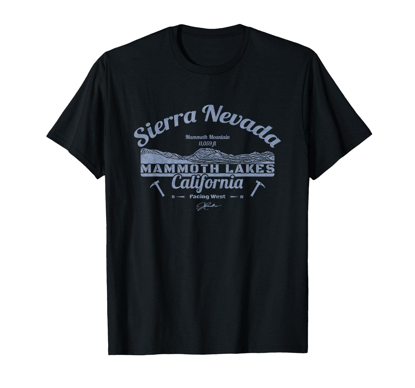 JCombs: Mammoth Lakes, CA with Mammoth Mountain T-Shirt T-Shirt