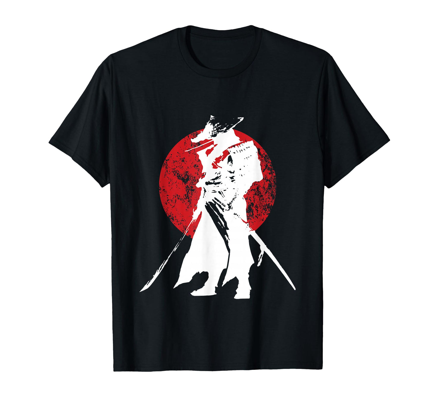 Vintage Japanese Samurai Retro Bushido Warrior Japan Sword T-Shirt