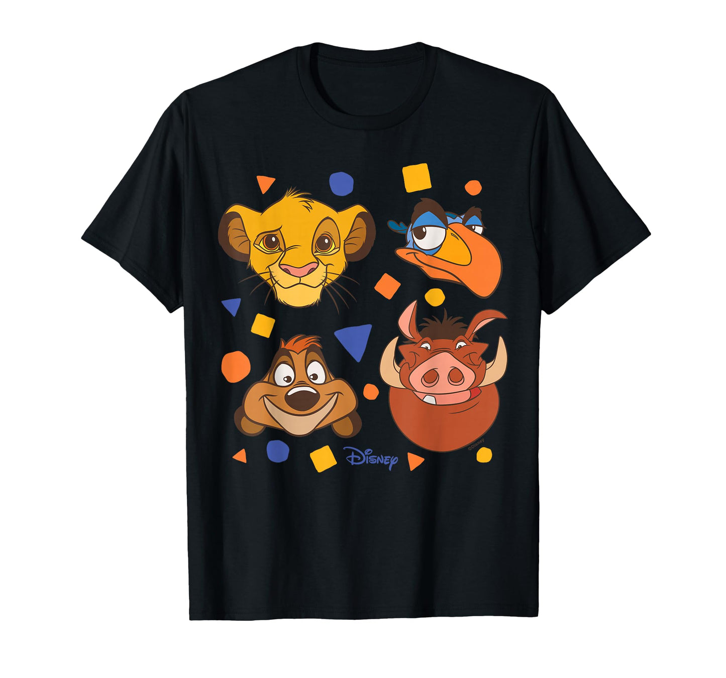 Disney The Lion King - Lion King Grid T-Shirt