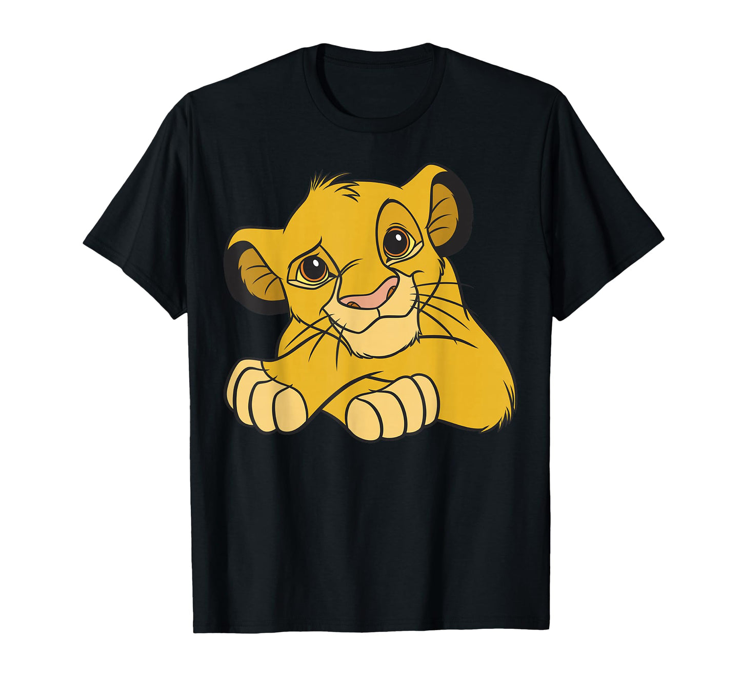 Disney Lion King Simba Casual Portrait T-Shirt