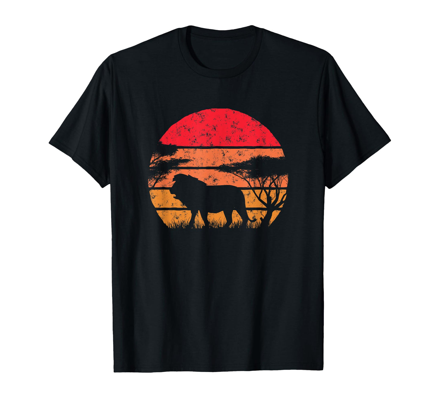 King Of The Jungle Lion Sunset T-Shirt T-Shirt