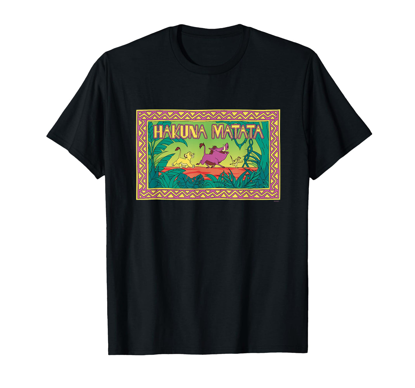 Disney The Lion King 30th Anniversary Hakuna Matata Retro T-Shirt