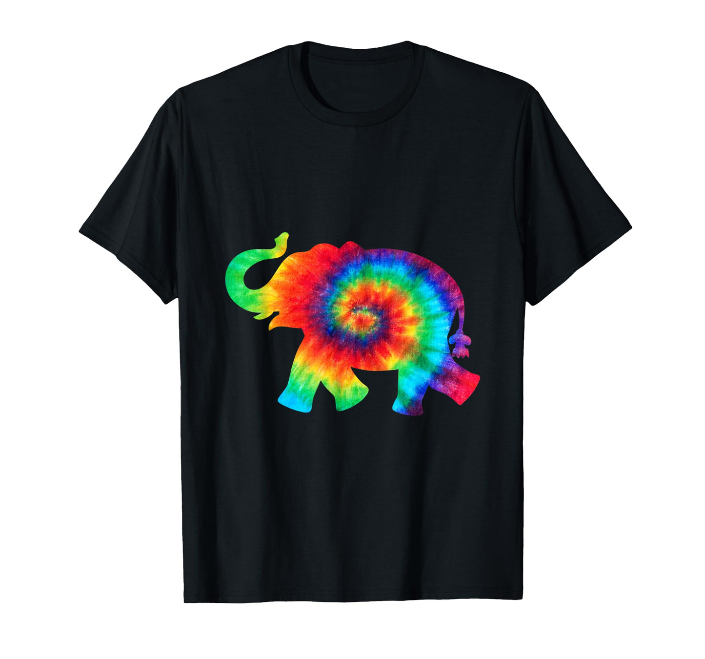 Tie Dye Elephant Tie Dyed Save the Animals T Shirt T-Shirt