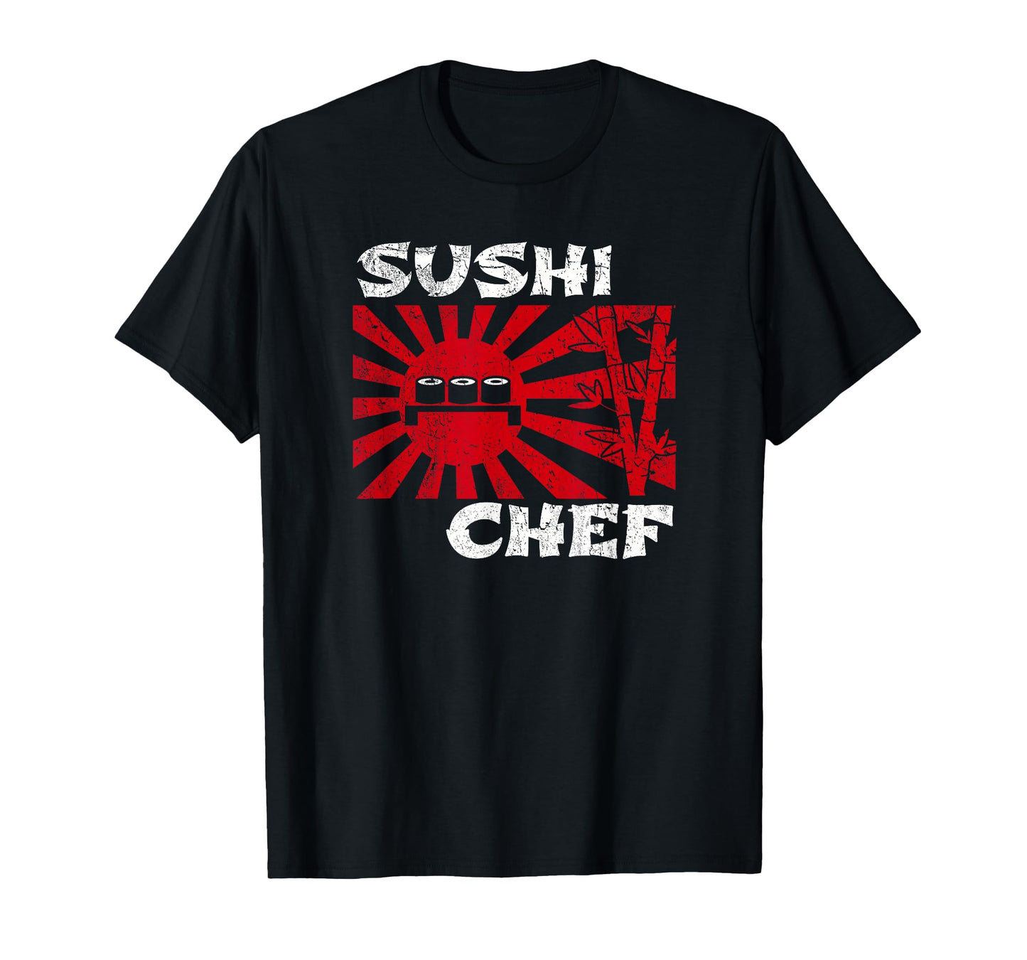 Sushi Chef Shirt Sushi Gift Costume Pyjamas Uniform T-Shirt