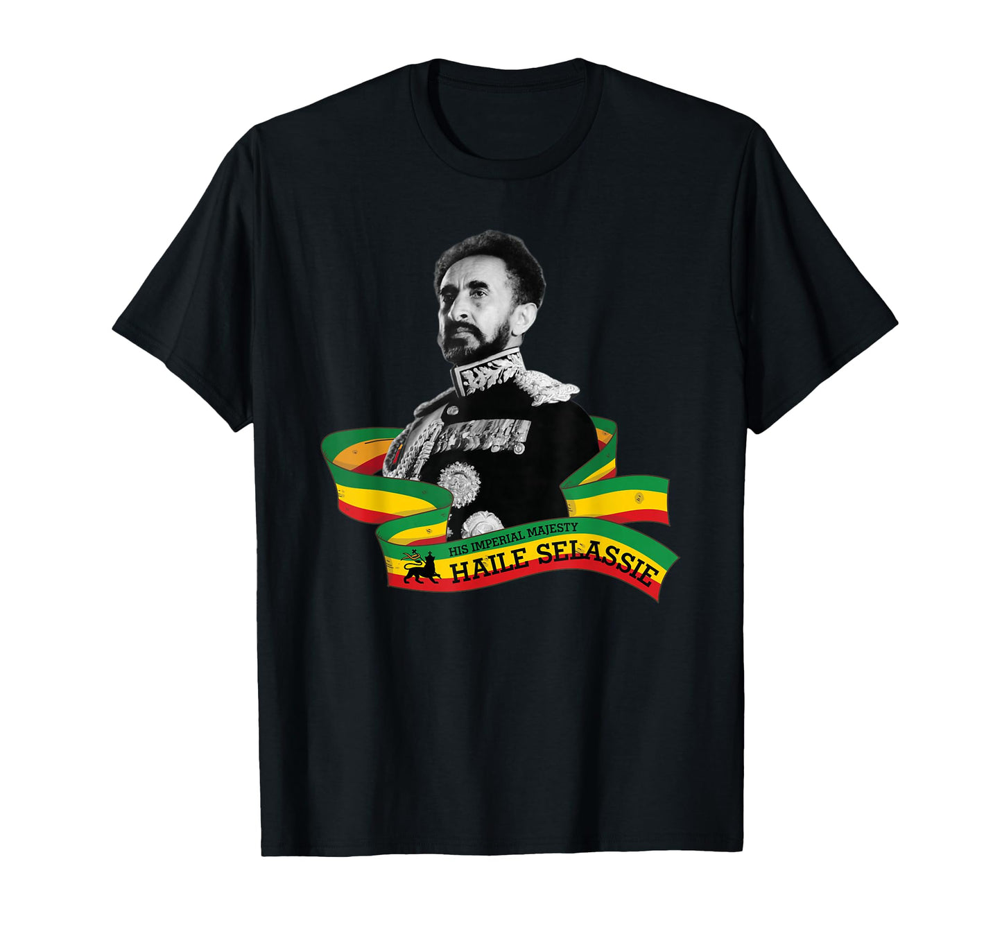 Ras Tafari His Imperial Majesty Haile Selassie I T-Shirt