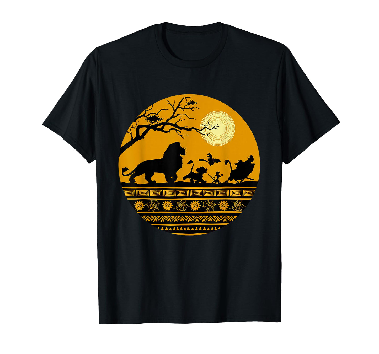 Disney The Lion King Halloween Circle T-Shirt