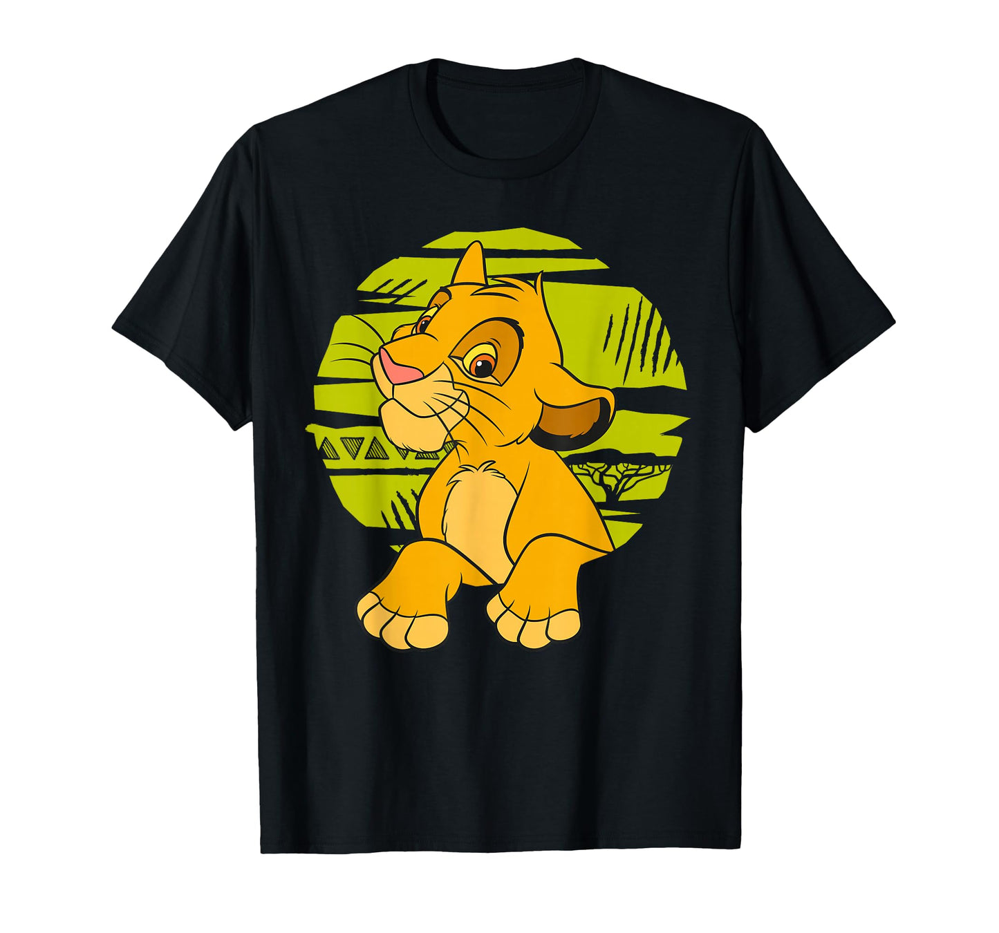 Disney The Lion King Young Simba Paws Green 90s T-Shirt T-Shirt