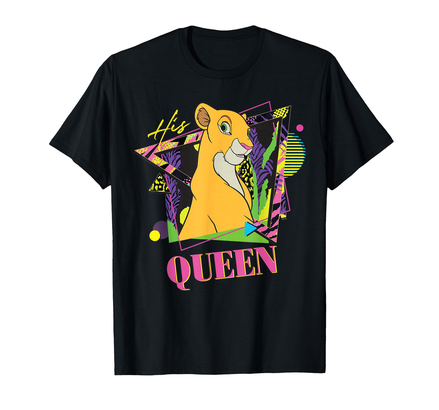 Disney The Lion King Retro ’90s Couples Matching His Queen T-Shirt