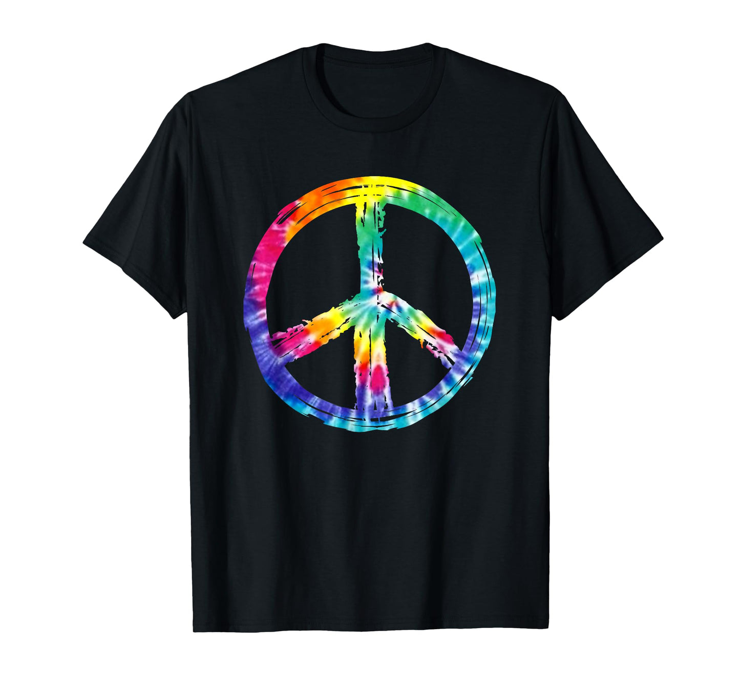 Tye Dye Peace Sign T Shirt T-Shirt