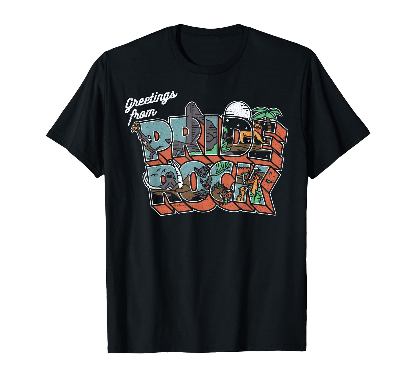 Disney The Lion King Greetings from Pride Rock T-Shirt