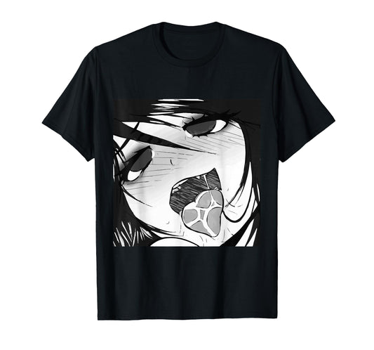 Ecchi Otaku Hentai Waifu Ahegao Girl Manga Anime T-Shirt T-Shirt
