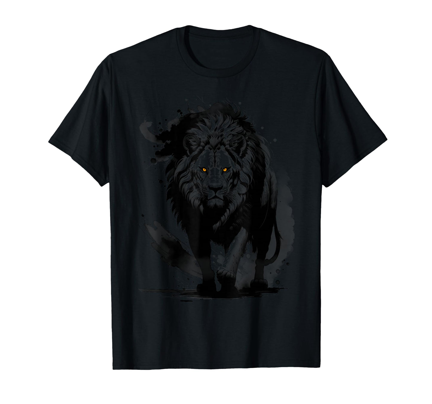 Stylish and Fashionable Lion Artistic Design T-Shirt