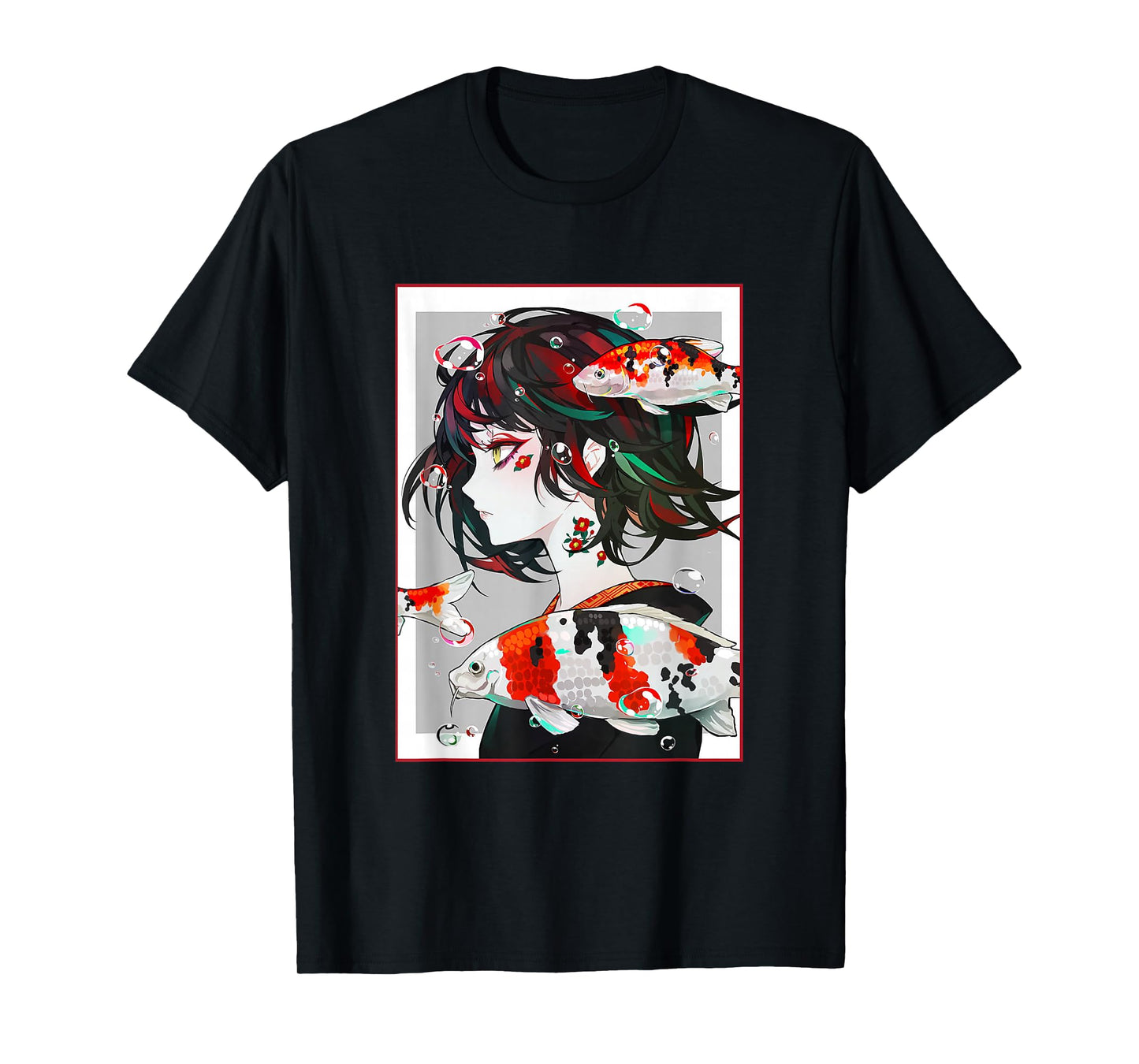 Anime Girl Japanese Aesthetic Anime Otaku T-Shirt