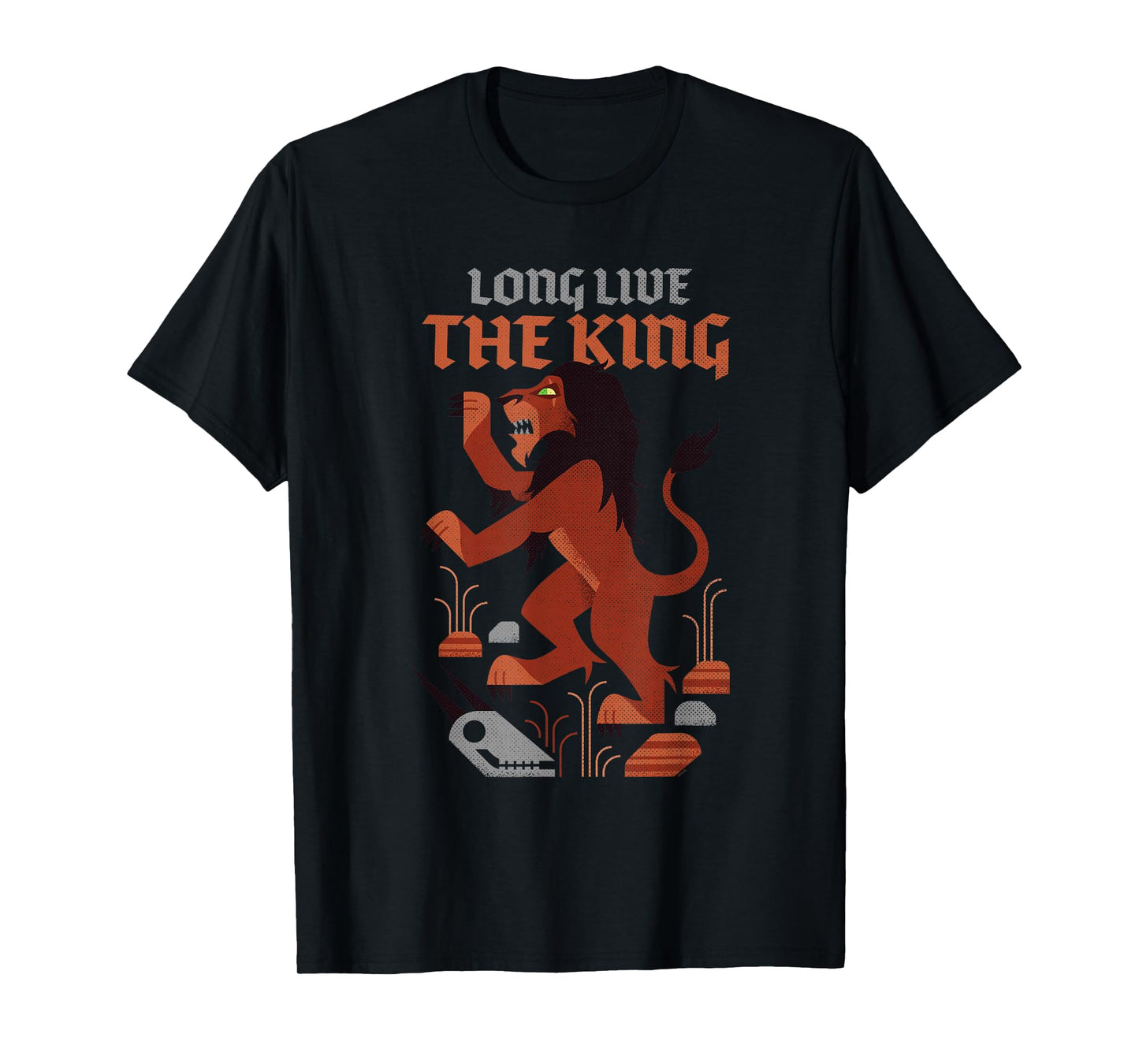 Disney Villains Scar Lion King Long Live The King Heraldic T-Shirt