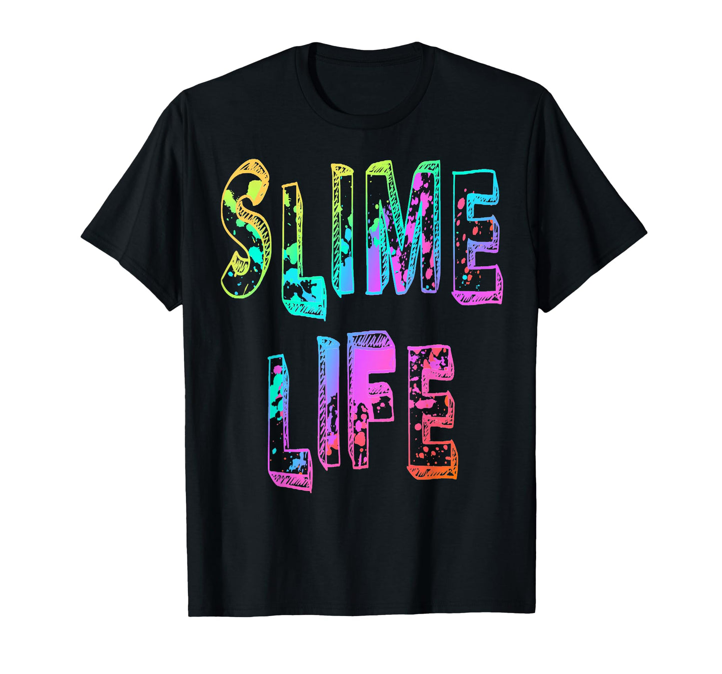Slime Life T Shirt Trendy Funny for Boys Girls Novelty Gift