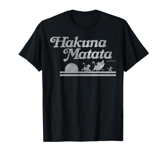 Disney Lion King Hakuna Matata Silhouette T-Shirt