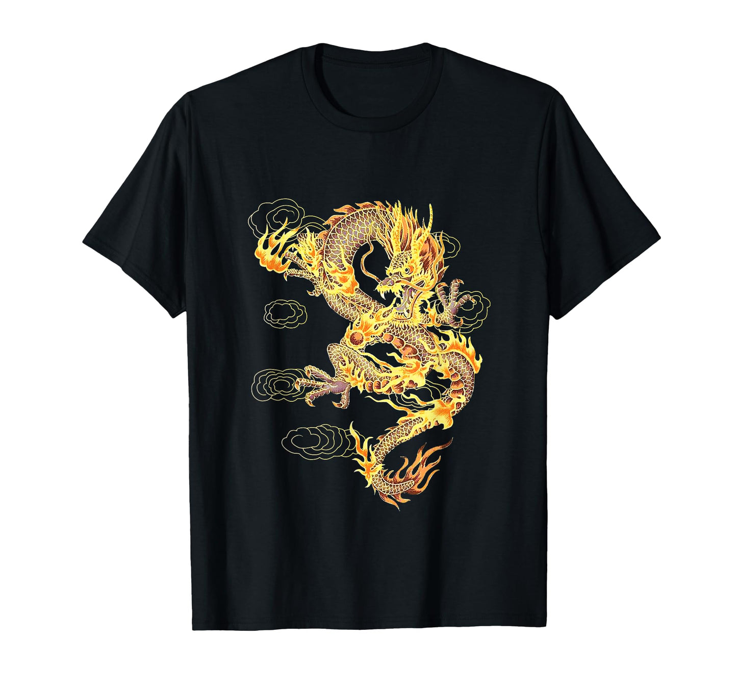 Traditional Chinese Dragon Symbol of Power and Strength T-Shirt