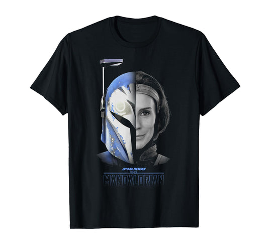 Star Wars: The Mandalorian Bo-Katan Split Face R17 T-Shirt