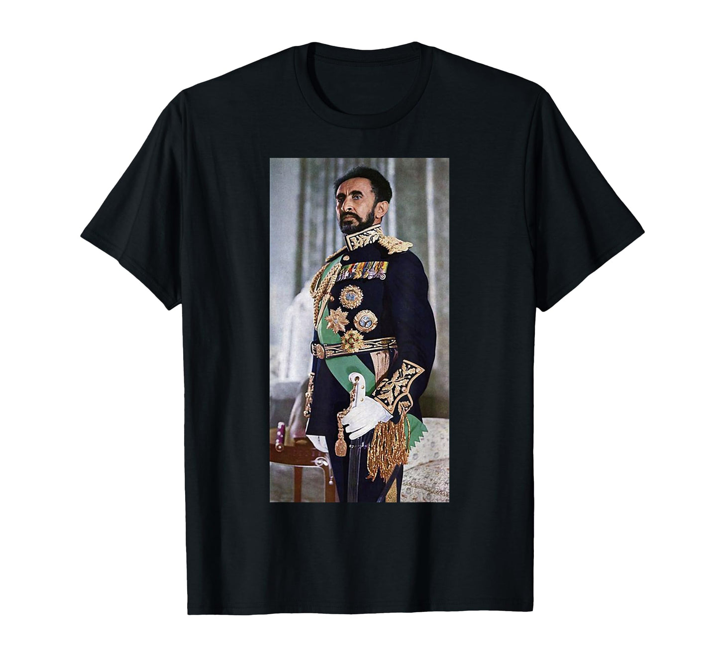 Emperor Haile Selassie Ethiopian Emperor Selassie Ethiopia T-Shirt