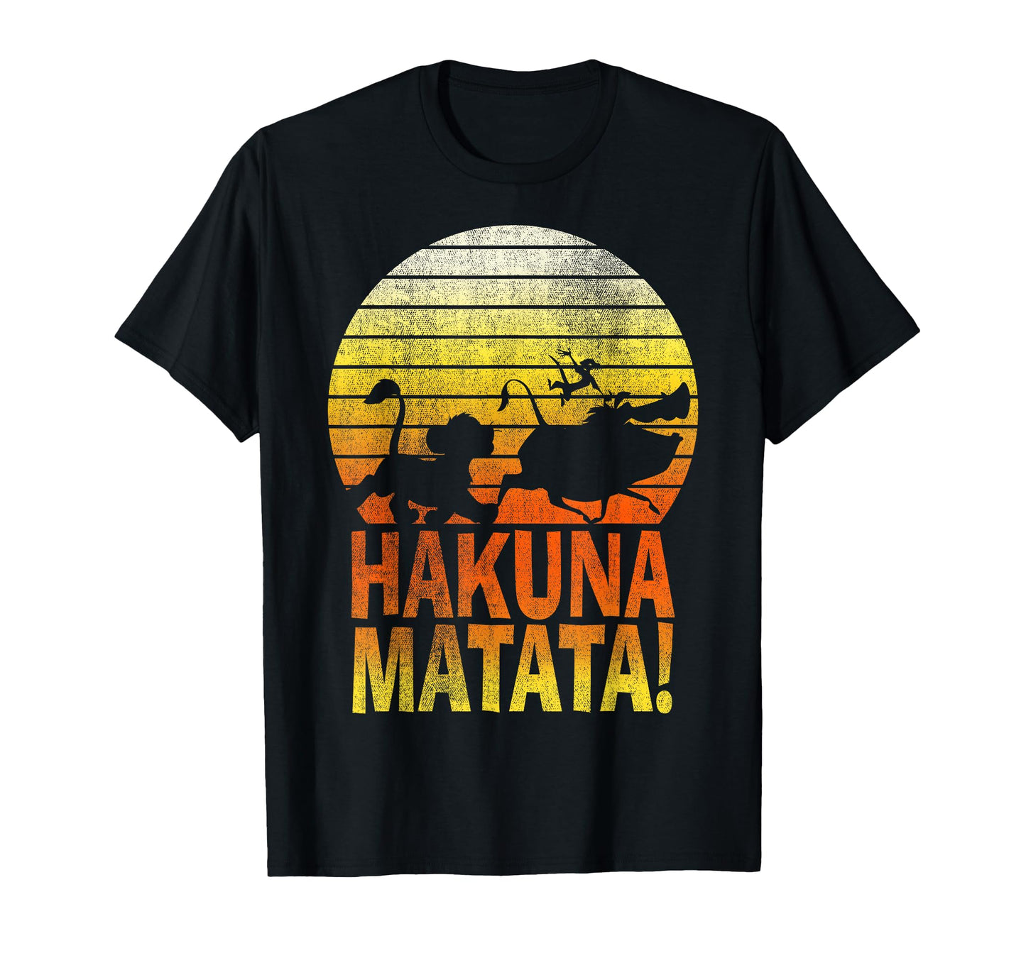 Disney Lion King Simba Hakuna Matata Sunset T-Shirt C1 T-Shirt