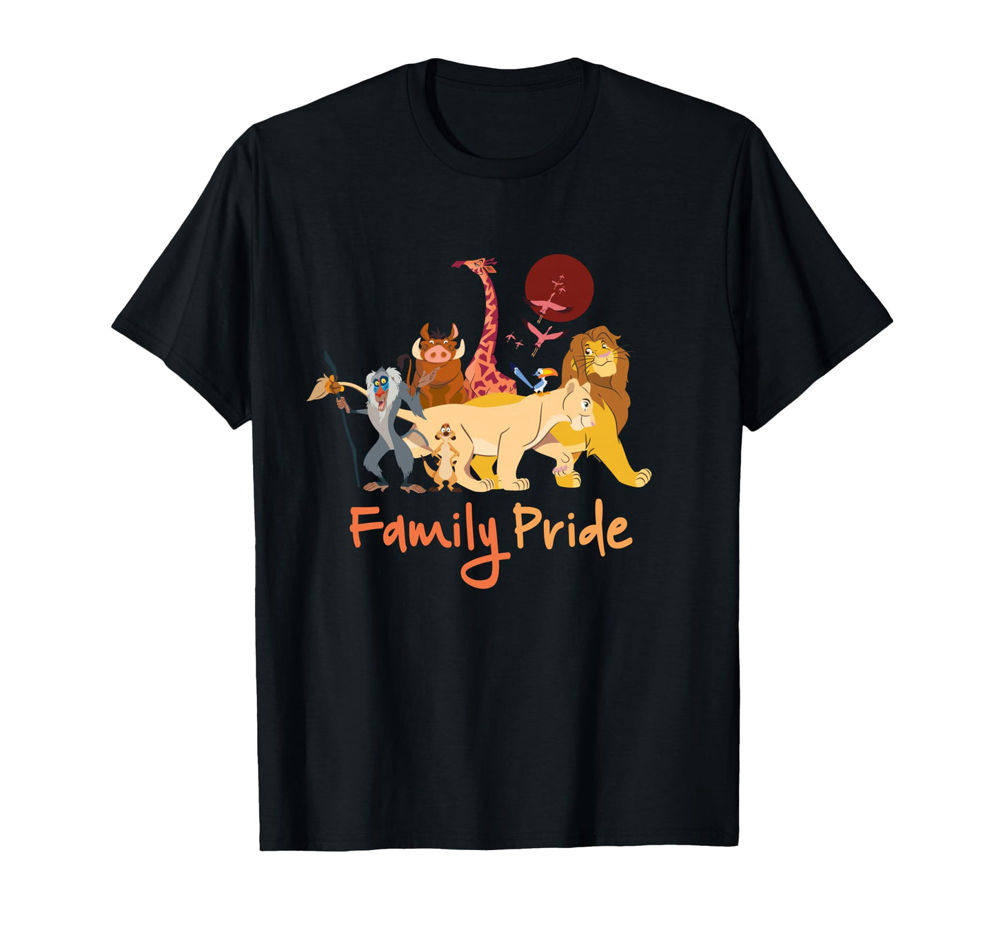 Disney The Lion King Simba & Friends Family Pride Matching Long Sleeve T-Shirt