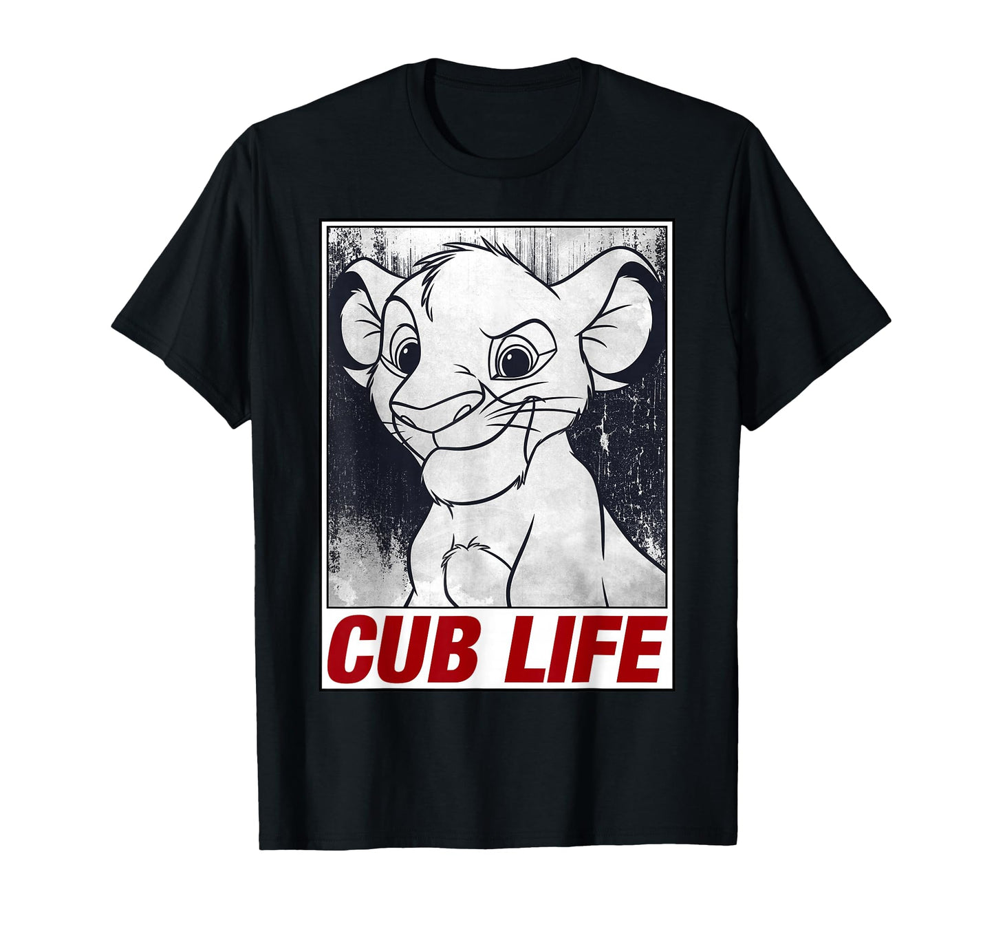 Disney Lion King Simba Cub Life Streetwear Poster T-Shirt T-Shirt