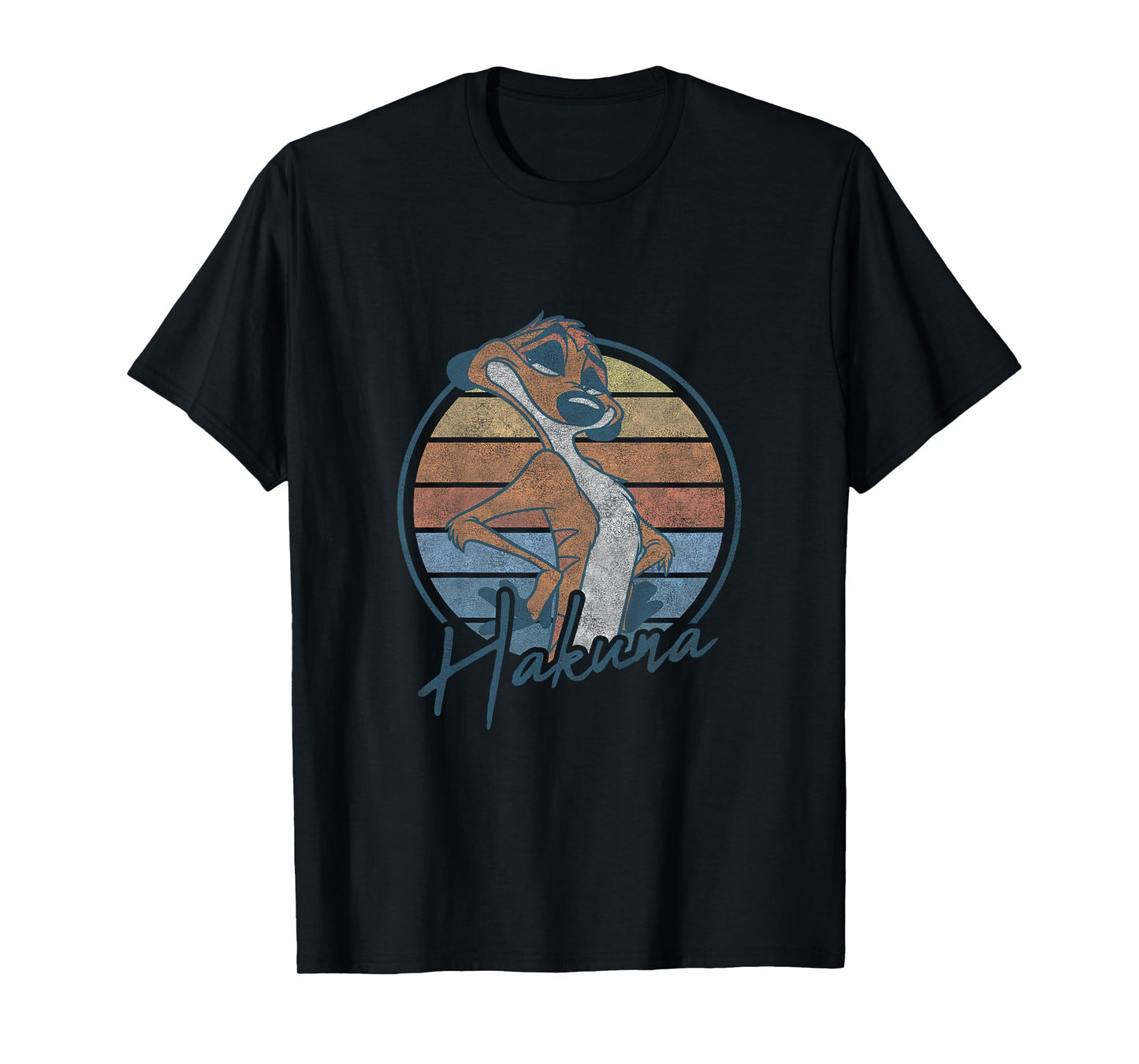 Kids Disney The Lion King Timon Hakuna Matata Retro Vintage Youth T-Shirt