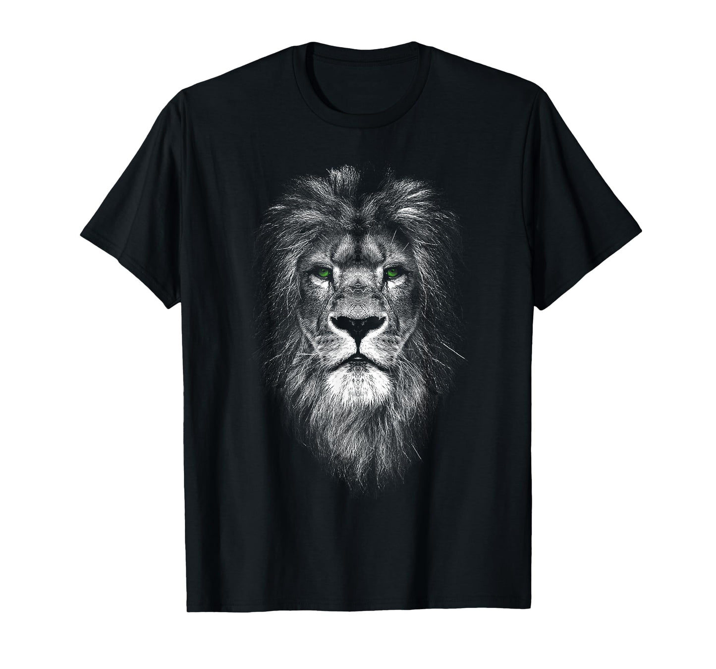 Cool Lion with Green Eyes T-Shirt
